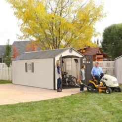 Lifetime 8 X 20 Ft Outdoor Storage Shed -Shed And Soil Sales 12836592 2035012583732366