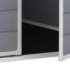 Keter Manor 6 X 5ft Outdoor Plastic Garden Storage Shed - Grey -Shed And Soil Sales 12840570 1495036178311319