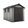 Keter Oakland 7.5 X 11ft Outdoor Garden Apex Storage Shed - Grey -Shed And Soil Sales 12840580 6845036179481091