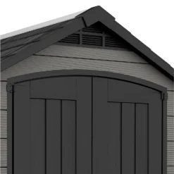 Keter Premier 7 X 7ft Outdoor Garden Apex Storage Shed - Grey -Shed And Soil Sales 12882034 1335036180500743