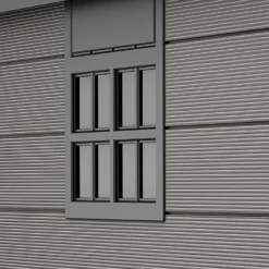 Keter Premier 7 X 7ft Outdoor Garden Apex Storage Shed - Grey -Shed And Soil Sales 12882034 1555036180599140