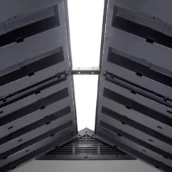 Keter Premier 7 X 7ft Outdoor Garden Apex Storage Shed - Grey -Shed And Soil Sales 12882034 2475036180455080