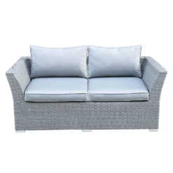 Bambrick 6 Seater Grey Rattan Garden Sofa Set -Shed And Soil Sales 12882317 4844931176823601
