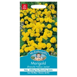 Mr. Fothergill's French Marigold Yellow Jacket Seeds