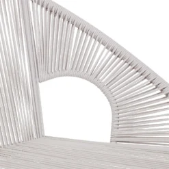 Homebase Acapulco 2 Seater Garden Bench - Grey -Shed And Soil Sales 12885516 3614843608039213