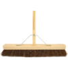 Charles Bentley Stiff Bassine Wooden Broom - 600mm -Shed And Soil Sales 12885828 2314855437412188