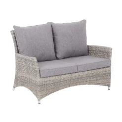 Florence 4 Seater Grey Rattan Garden Sofa Set -Shed And Soil Sales 12887803 1054843689611178
