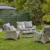 Florence 4 Seater Grey Rattan Garden Sofa Set -Shed And Soil Sales 12887803 7354843689564906