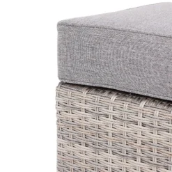 Florence Grey Rattan Effect Garden Corner Sofa Set 19 Florence Grey Rattan Effect Garden Corner Sofa Set -Shed And Soil Sales 12887809 2044843689799947