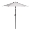 None 2.1m Crank & Tilt Parasol Natural - Dia. 38mm 1 None 2.1m Crank & Tilt Parasol Natural - Dia. 38mm -Shed And Soil Sales 12888558 6434843673534988