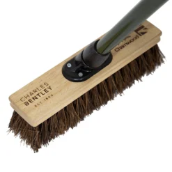 Charles Bentley Charnwood Bassine Wooden Garden Broom - 300mm -Shed And Soil Sales 12890894 1374915831638297