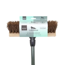Charles Bentley Charnwood Bassine Wooden Garden Broom - 300mm -Shed And Soil Sales 12890894 2054915831703787
