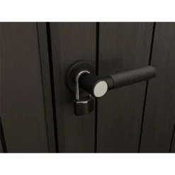 Keter Newton 7.5 X 7ft Outdoor Plastic Garden Storage Shed - Brown 16 Keter Newton 7.5 X 7ft Outdoor Plastic Garden Storage Shed - Brown -Shed And Soil Sales 12909854 2004845876123045