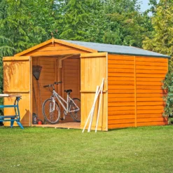 Shire 10 X 8ft Shed Overlap Double Door - No Windows -Shed And Soil Sales 13082801 7224862497245486
