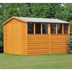 Shire 10 X 8ft Shed Overlap Double Door -Shed And Soil Sales 13082806 1014862497180050