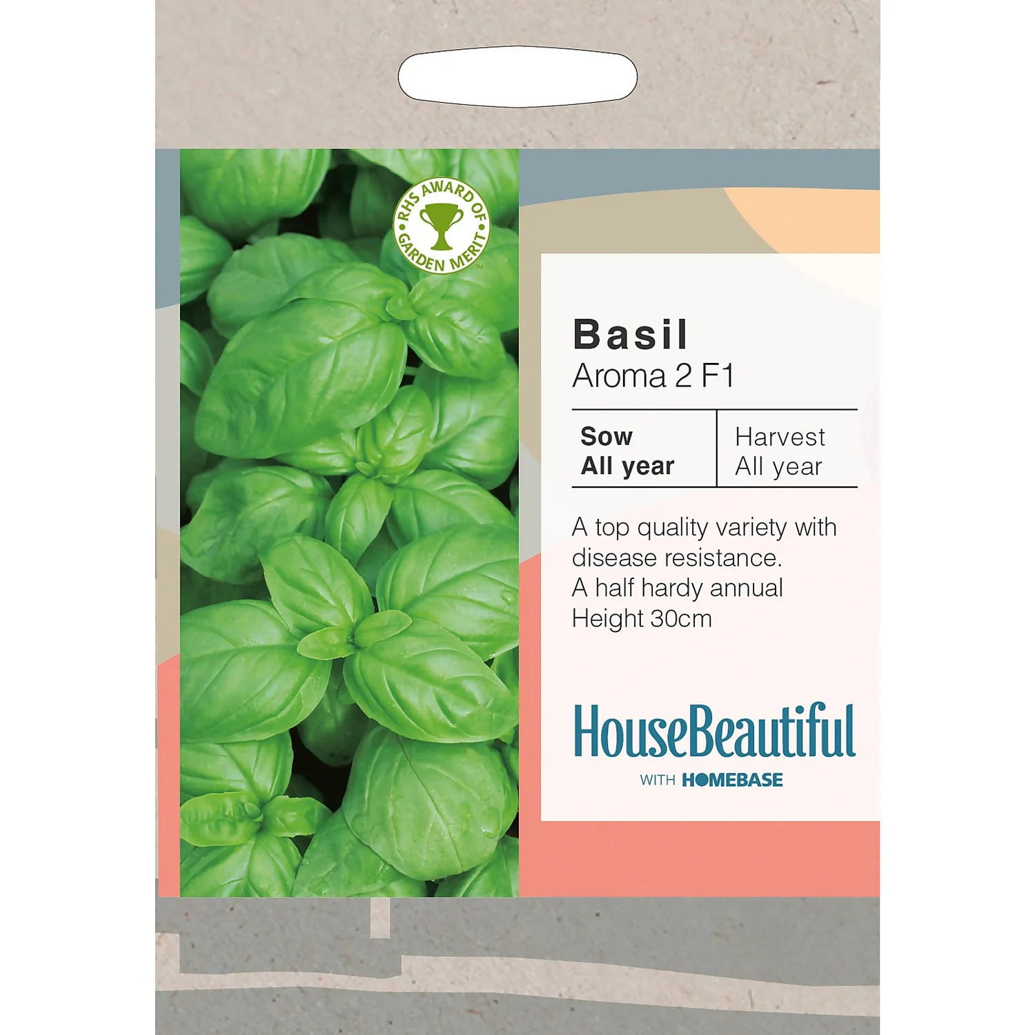 House Beautiful Basil Aroma 2 F1 Seeds 3 House Beautiful Basil Aroma 2 F1 Seeds