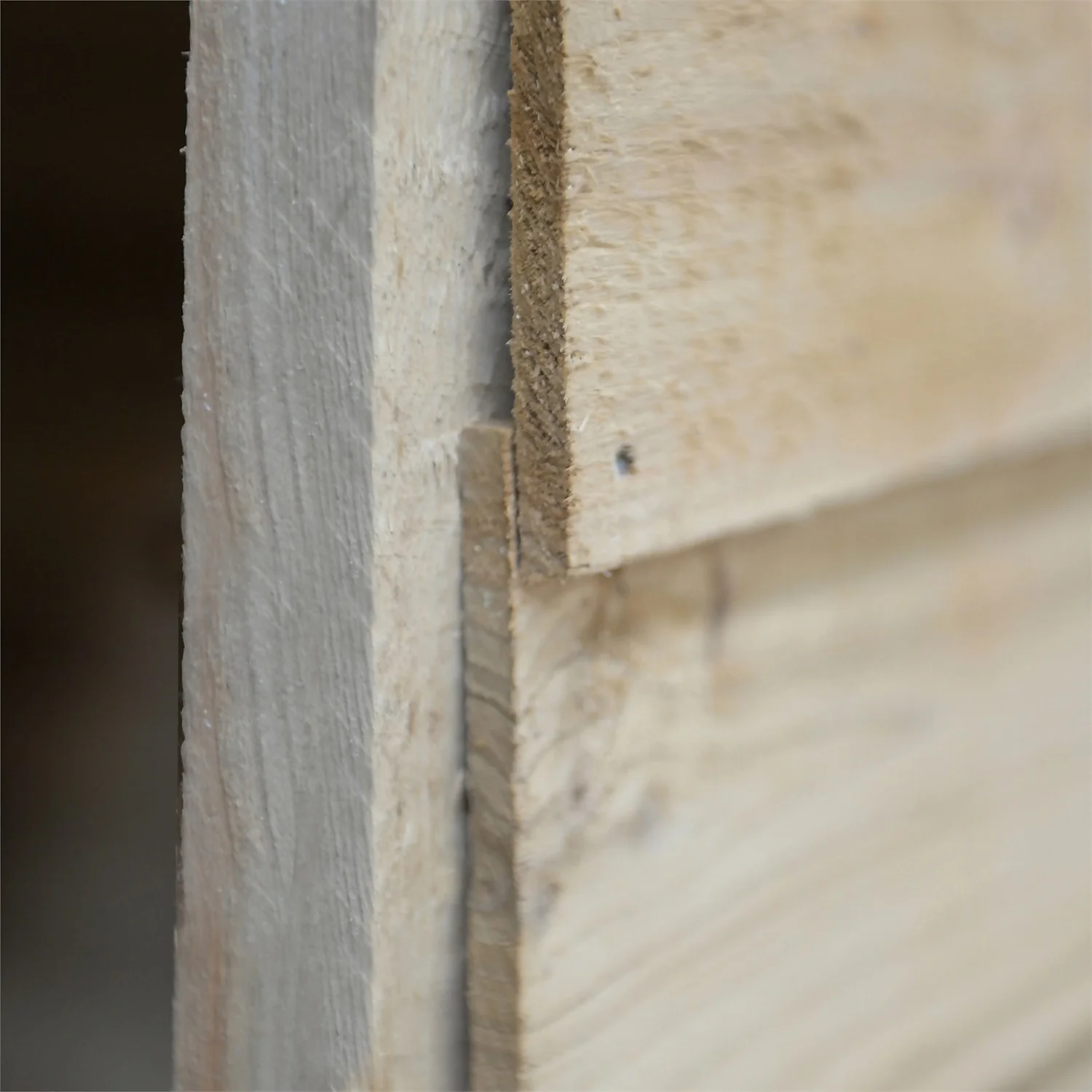 Forest 4 X 3ft Overlap Pressure Treated Apex Shed - No Window 6 Forest 4 X 3ft Overlap Pressure Treated Apex Shed - No Window - Image 4