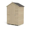 Forest 4 X 3ft Overlap Pressure Treated Apex Shed - No Window -Shed And Soil Sales 13129465 8554964109267519