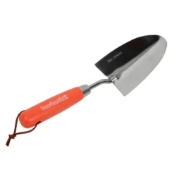 House Beautiful Stainless Steel Hand Trowel With A Zesty Orange Painted Hardwood Handle -Shed And Soil Sales 13188706 7764928022801759