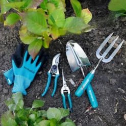 House Beautiful Fine Pointed Flower & Fruit Snips - Teal -Shed And Soil Sales 13188712 2464928022663759