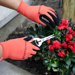House Beautiful Gardening Gloves - Orange & Black -Shed And Soil Sales 13188715 1664928026723635