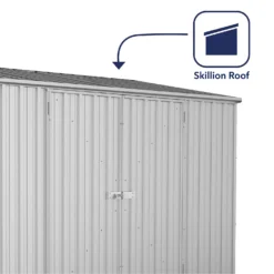 Absco 10 X 5ft Space Saver Metal Pent Shed - Zinc -Shed And Soil Sales 13440842 1304929185573466
