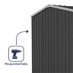 Absco 7.5 X 7.5ft Premier Apex - Dark Grey 16 Absco 7.5 X 7.5ft Premier Apex - Dark Grey -Shed And Soil Sales 13440852 2054929164439297