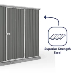 Absco 7.5 X 10ft Premier Reverse Apex - Dark Grey 16 Absco 7.5 X 10ft Premier Reverse Apex - Dark Grey -Shed And Soil Sales 13440856 2144929163890555