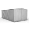 Absco 10 X 20ft Utility Workshop Apex Metal Shed - Zinc -Shed And Soil Sales 13440861 1304929163508016
