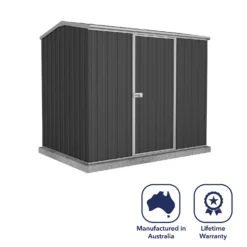 Absco 7.5 X 5ft Premier Reverse Apex - Dark Grey -Shed And Soil Sales 13440866 1114929164814642