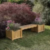Anchor Fast FSC RHS Bench With Planters -Shed And Soil Sales 13452041 1714927314187017