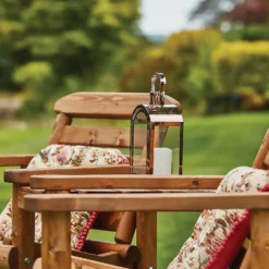 Anchor Fast FSC Weydale Rustic Alcove Garden Seat -Shed And Soil Sales 13452072 1374929385081965