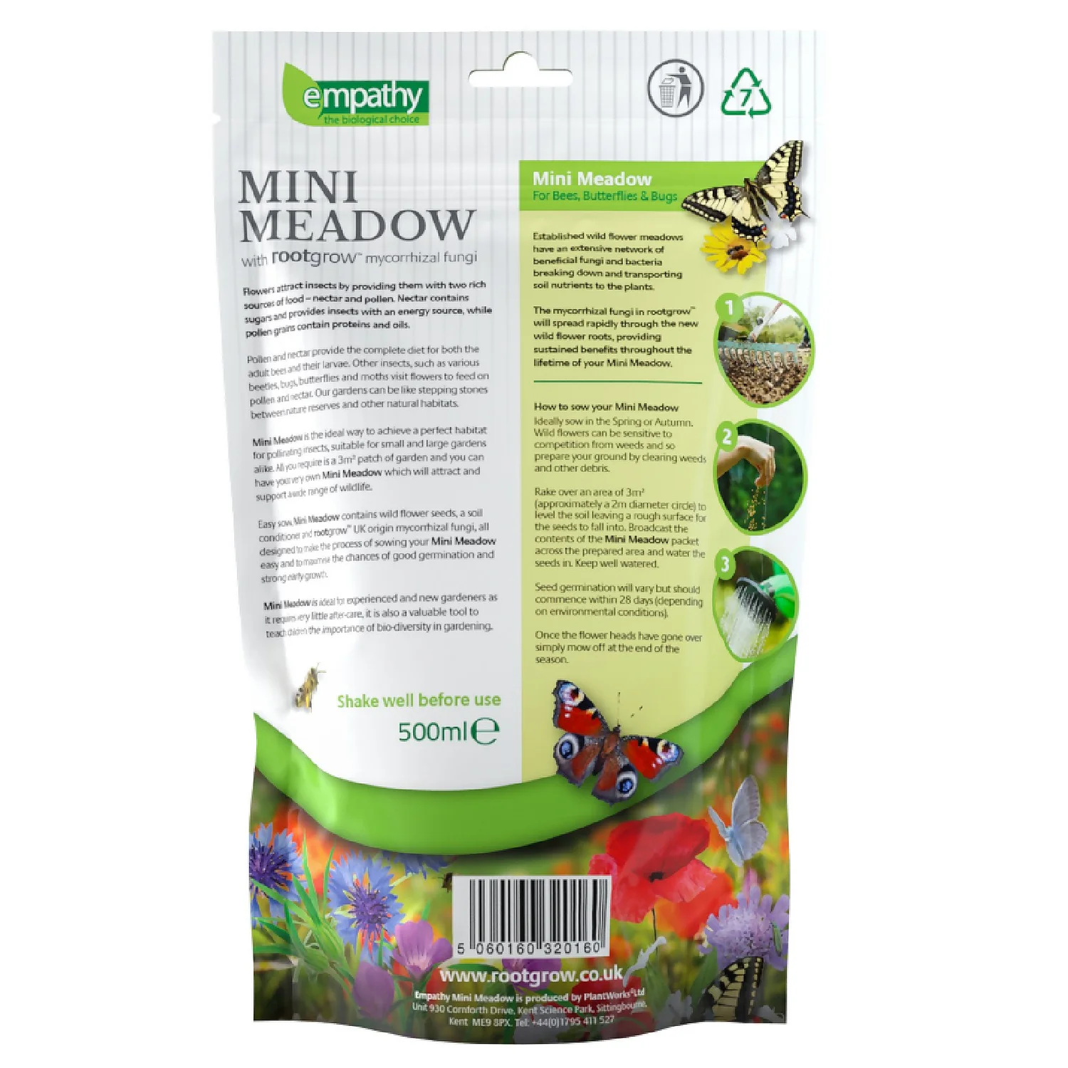 Empathy Mini Meadow Seeds 3 Sq.m 5 Empathy Mini Meadow Seeds 3 Sq.m - Image 3