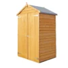 Shire 4x3ft Overlap Double Door Garden Tool Shed With Shelves -Shed And Soil Sales 13505226 1834926473661825