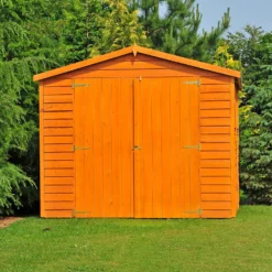 Shire 10 X 15ft Double Door Overlap Garden Shed -Shed And Soil Sales 13505234 6114926497356569