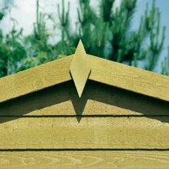 Shire 4x6ft Pressure Treated Double Door Overlap Garden Shed -Shed And Soil Sales 13505239 1234926485072292