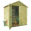 Shire 4x6ft Pressure Treated Double Door Overlap Garden Shed 1 Shire 4x6ft Pressure Treated Double Door Overlap Garden Shed -Shed And Soil Sales 13505239 2064926485038728