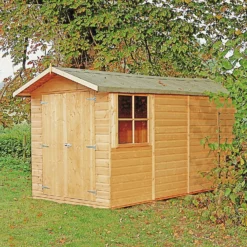 Shire 7 X 13ft Jersey Double Door Garden Shed -Shed And Soil Sales 13505249 7734926470228889
