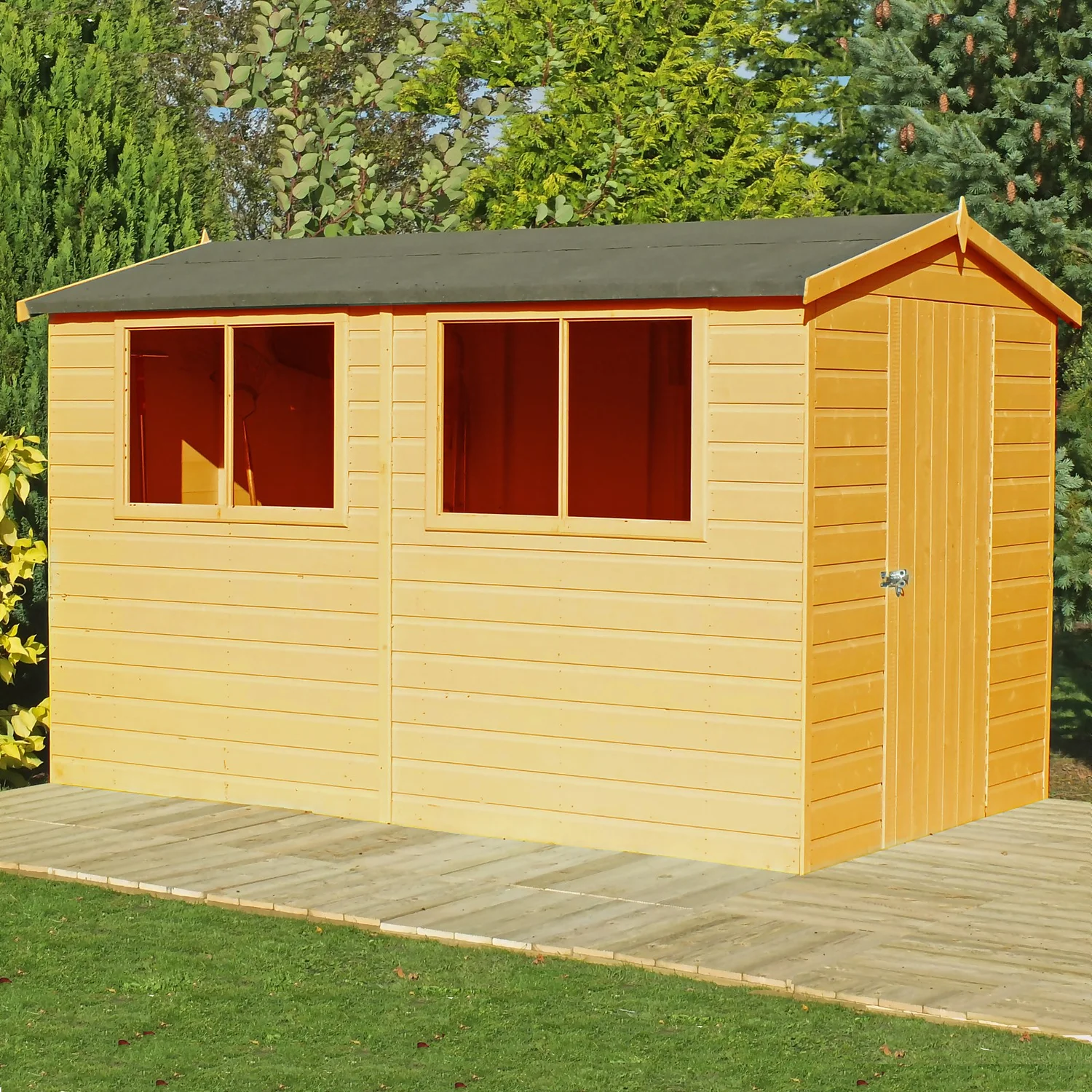 Shire 10 X 6ft Lewis Garden Shed - Including Installation 8 Shire 10 X 6ft Lewis Garden Shed - Including Installation - Image 6