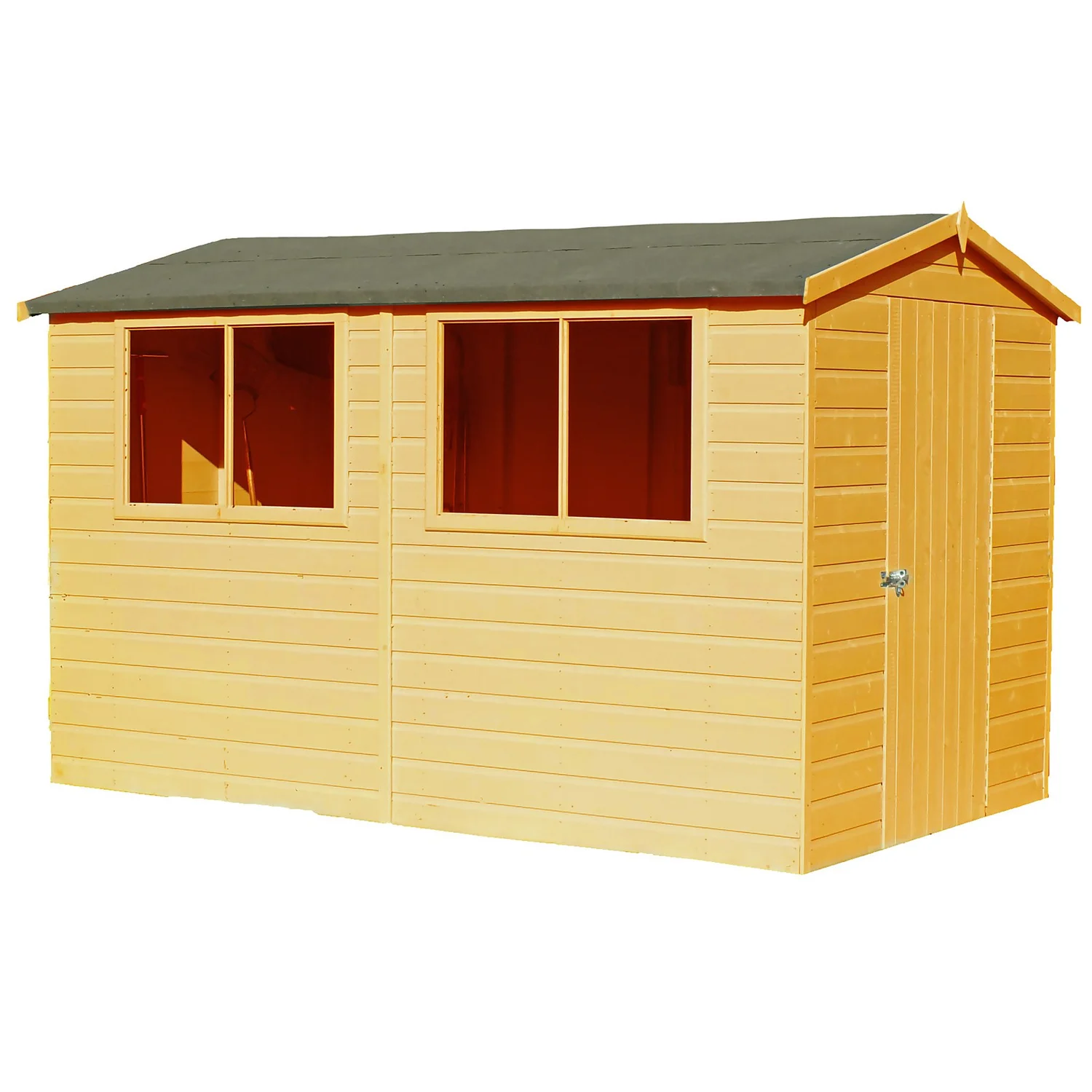 Shire 10 X 6ft Lewis Garden Shed - Including Installation 3 Shire 10 X 6ft Lewis Garden Shed - Including Installation