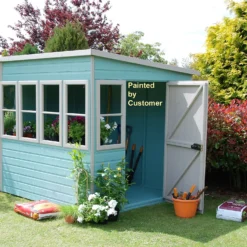 Shire 6 X 6ft Sun Pent Shed -Shed And Soil Sales 13505277 1784931991767664