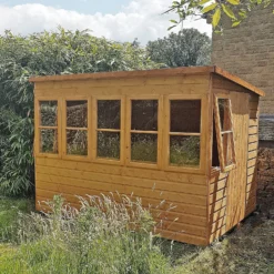 Shire 8 X 8ft Sun Pent Shed -Shed And Soil Sales 13505279 1044931996562267