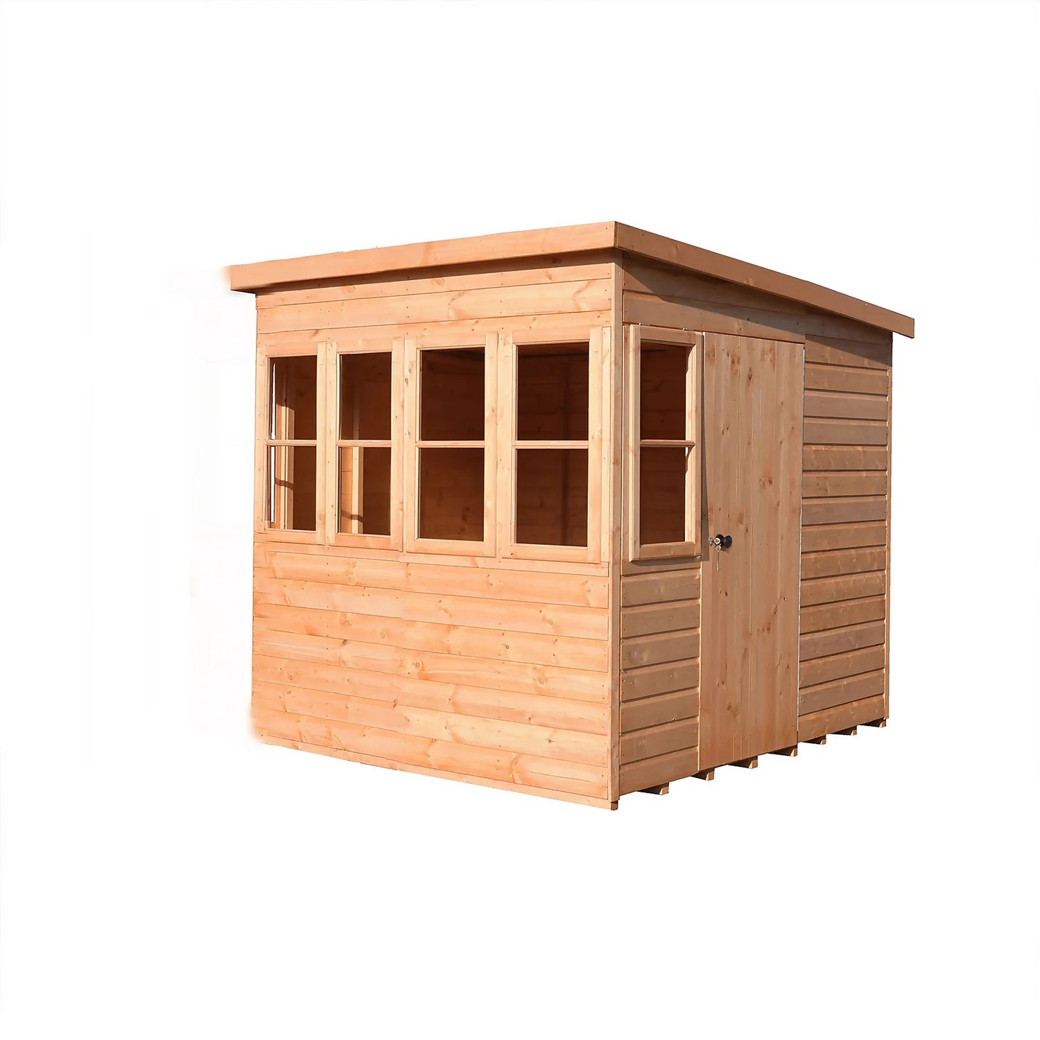 Shire 6 X 6ft Sun Pent Shed - Including Installation 3 Shire 6 X 6ft Sun Pent Shed - Including Installation