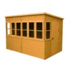Shire 10 X 6ft Sun Pent Shed - Including Installation -Shed And Soil Sales 13505281 1014933734676329