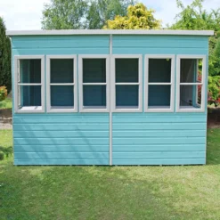 Shire 10 X 6ft Sun Pent Shed - Including Installation -Shed And Soil Sales 13505281 1164933734988107