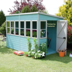Shire 10 X 6ft Sun Pent Shed - Including Installation -Shed And Soil Sales 13505281 7684933734704901