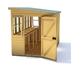 Shire 10 X 8ft Sun Pent Shed - Including Installation -Shed And Soil Sales 13505287 1704933734754719