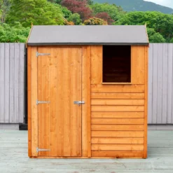 Shire 6x4ft Overlap Reverse Apex Garden Shed -Shed And Soil Sales 13508655 1014926473253924