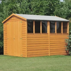 Shire 12x6ft Overlap Garden Shed - Including Installation -Shed And Soil Sales 13508659 2964926478339530