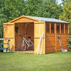 Shire 12x8ft Overlap Garden Shed - Including Installation -Shed And Soil Sales 13508664 1694926472564941
